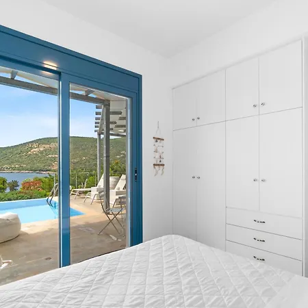 빌라 Saphora Sea Front Evgiros